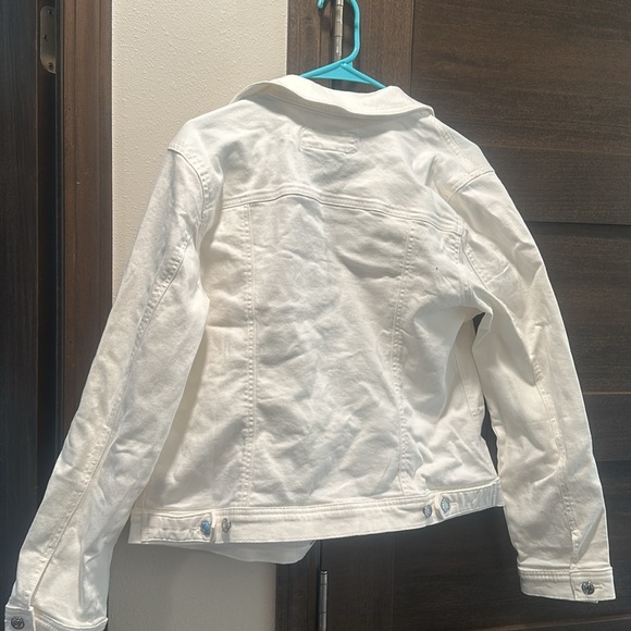 NWT Maurice’s White Denim Jacket - Picture 3 of 3